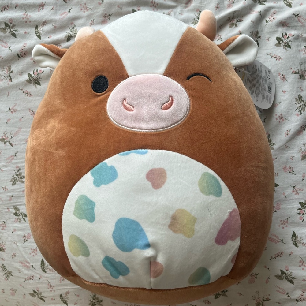 Griella brown cow squishmallow